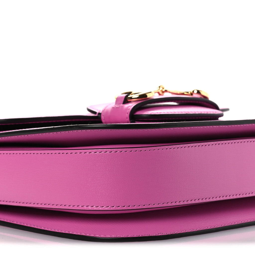Azalea Calfskin Horsebit 1955 Shoulder Bag Libre Pink