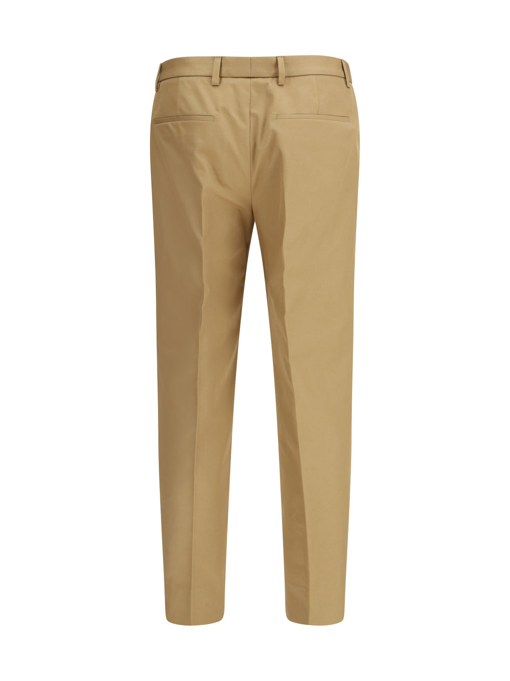 Gucci Cotton Trousers — Beige