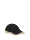 Gucci A001I24HBK3 GG Cotton Fabric Baseball Cap — Black