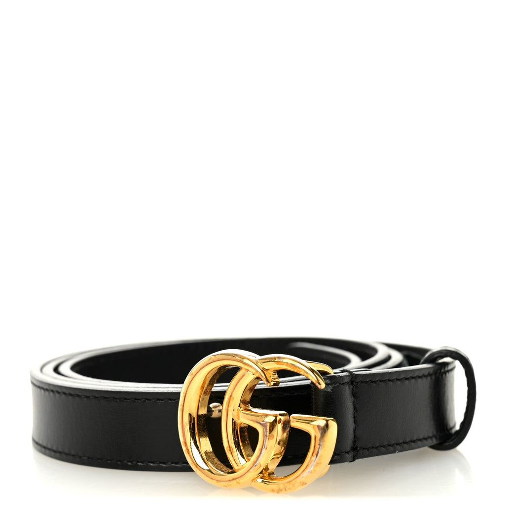 Calfskin Double G 90 36 Belt Black