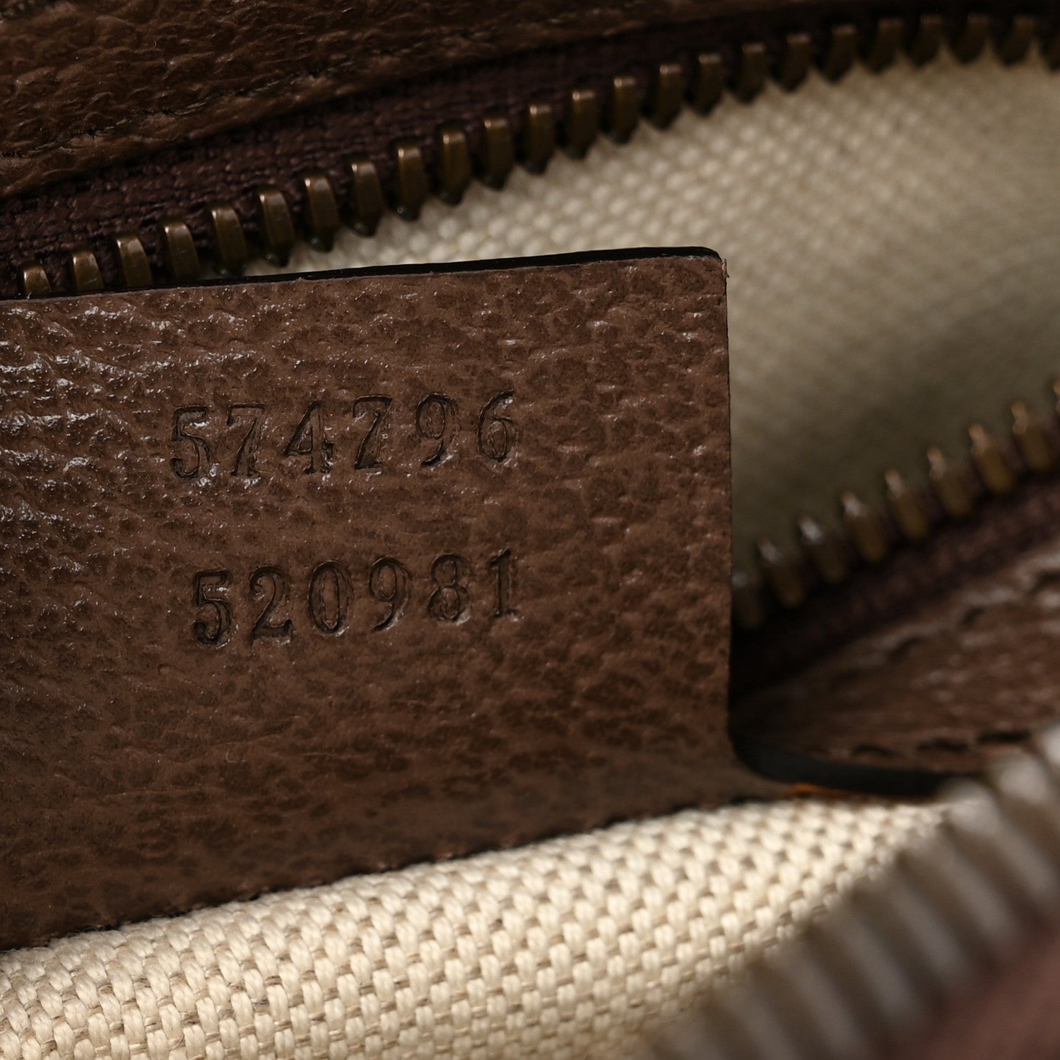 Soft GG Supreme Monogram Medium Ophidia Belt Bag Dark Brown