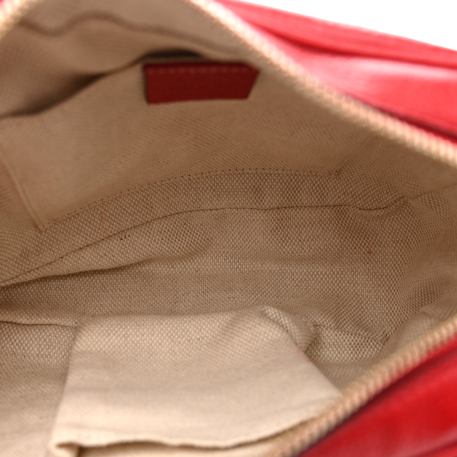 Pebbled Calfskin Small Soho Disco Bag Vibrant Red