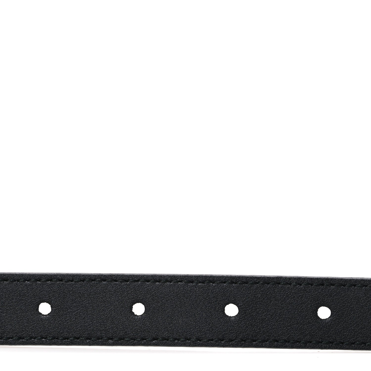 Calfskin Double G 20mm Belt 80 32 Black