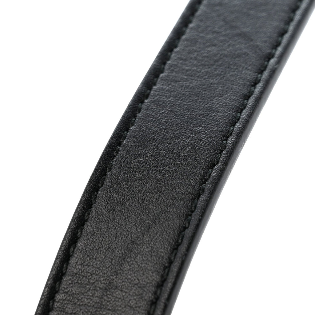 Calfskin Double G 20mm Belt 80 32 Black