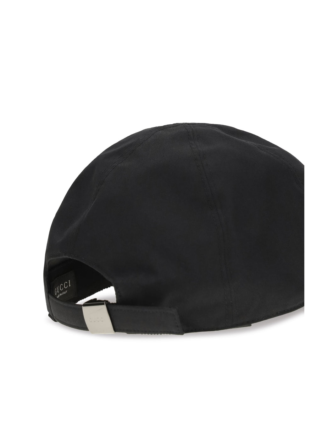 Gucci A004XJ4HBKR Logo-Embroidered Baseball Cap — Black