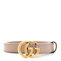 Calfskin Double G 20mm Belt 65 26 Porcelain Rose