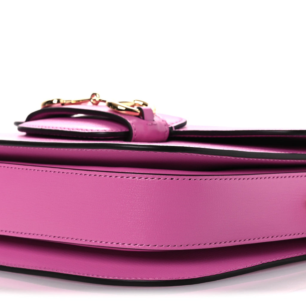 Azalea Calfskin Horsebit 1955 Shoulder Bag Libre Pink
