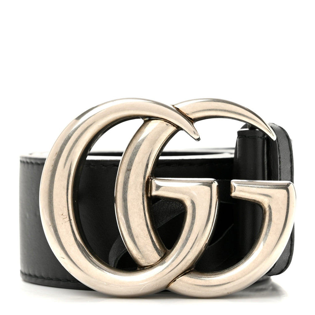 Calfskin Double G 40mm Belt 80 32 Black