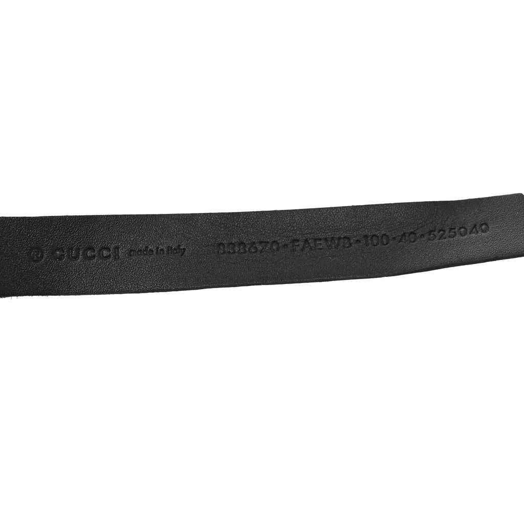 Econyl Nylon Monogram Lift Belt Logo Buckle 100 40 Belt Black