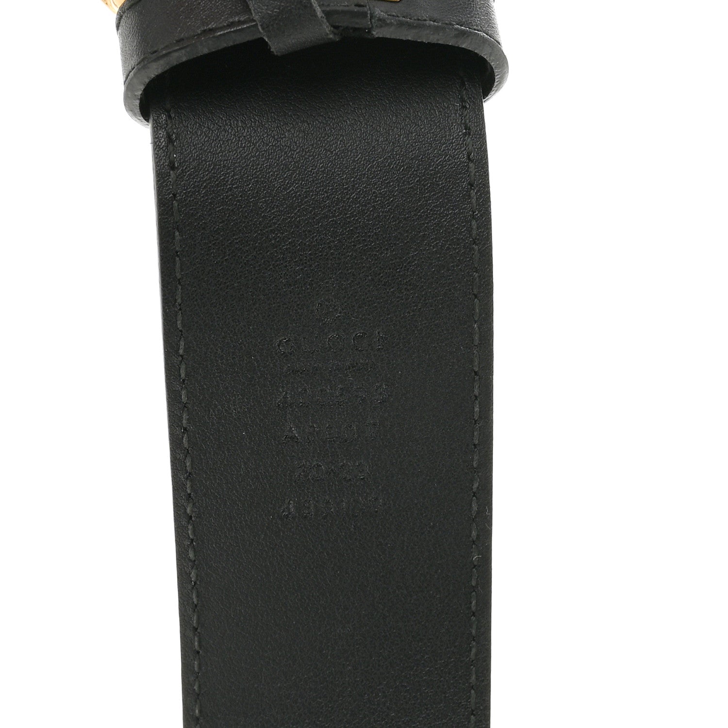 Calfskin Double G 40mm Belt 70 28 Black