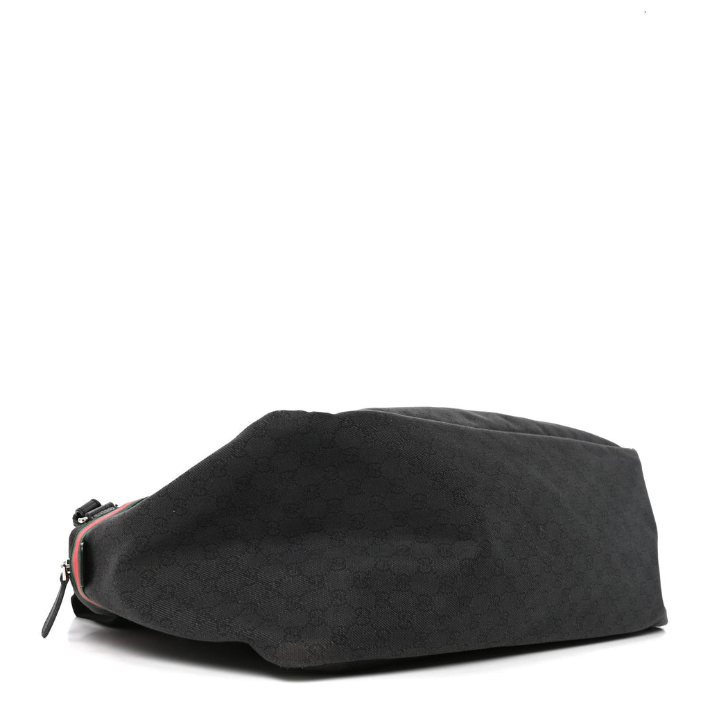 Monogram Web Large Carry On Duffle Bag Black
