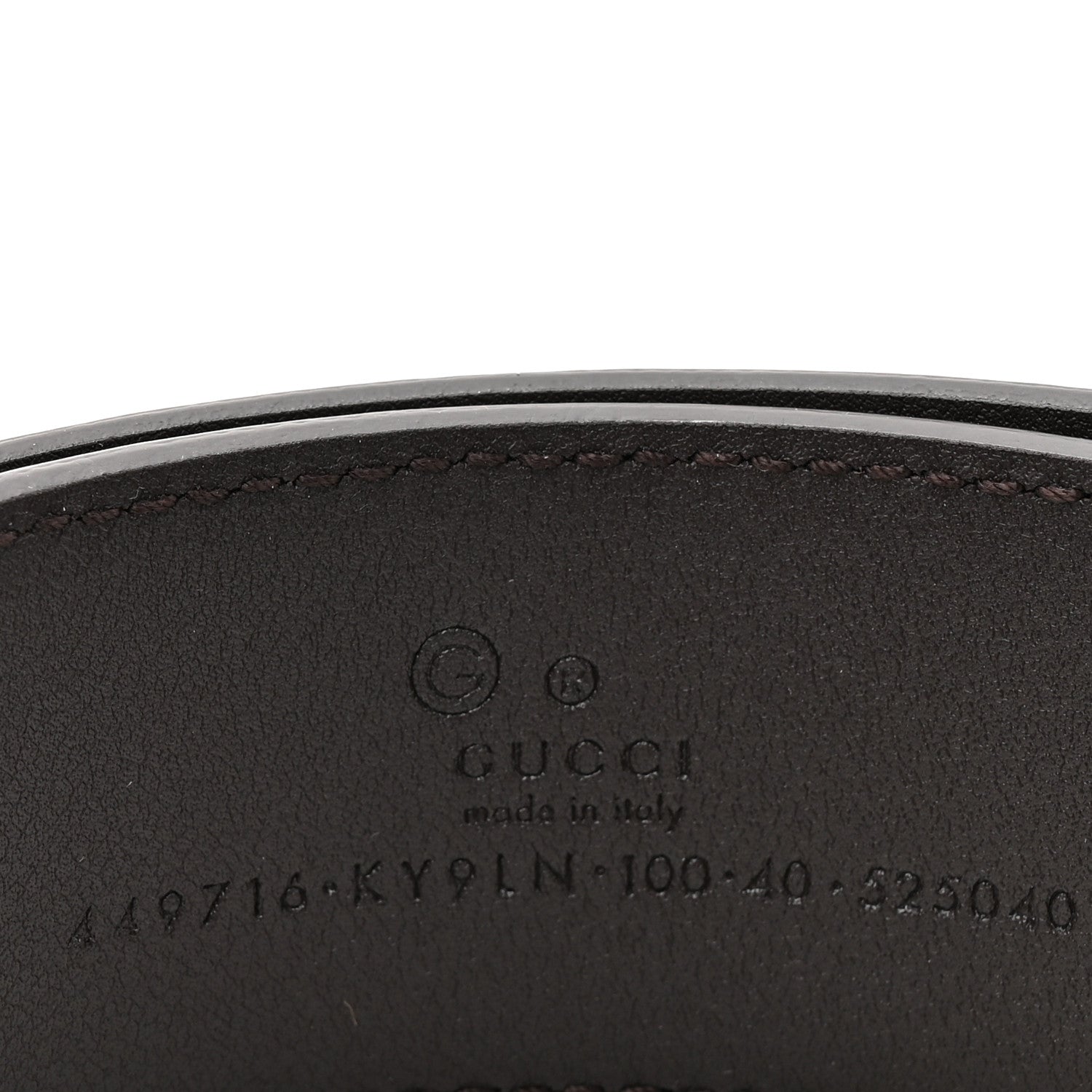 Monogram Dollar Calfskin 40mm Belt 100 40 Beige Ebony Testa Di Moro