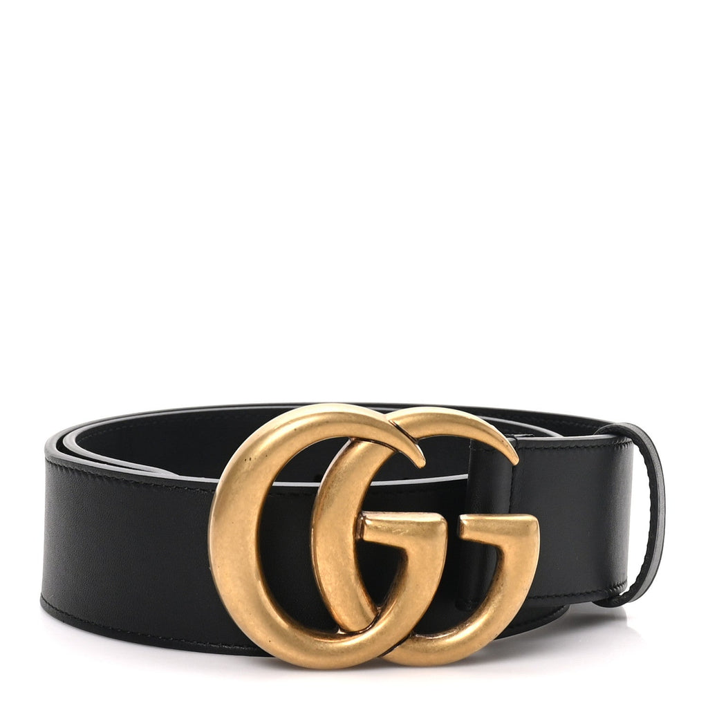 Calfskin Double G 40mm Belt 65 26 Black