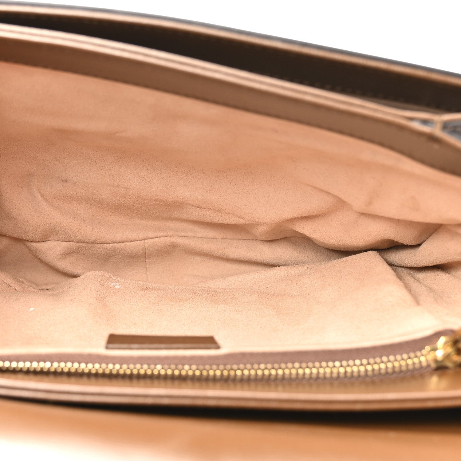 Azalea Calfskin Horsebit 1955 Shoulder Bag Brown Sugar