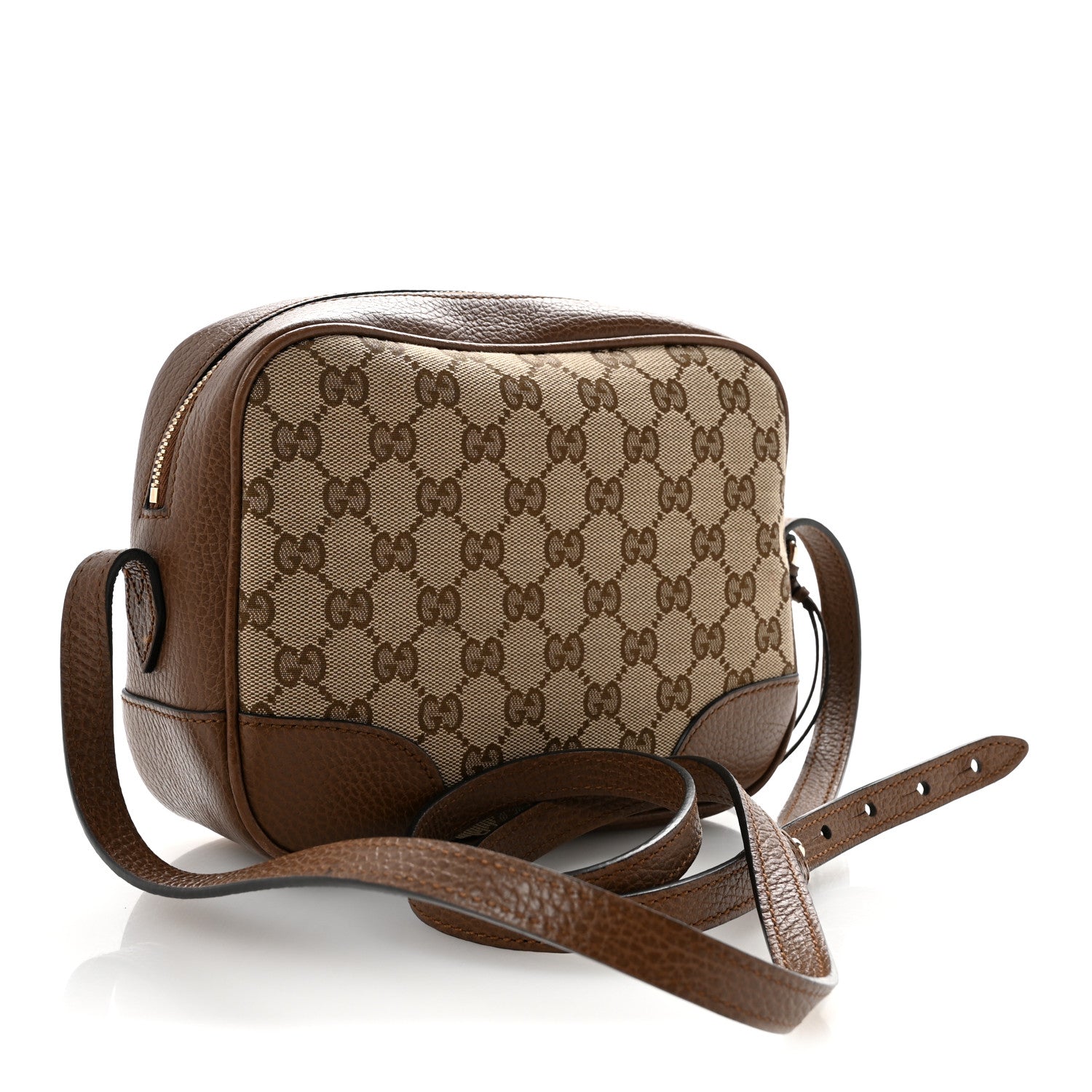 Monogram Mini Bree Messenger Bag Beige Tabacco