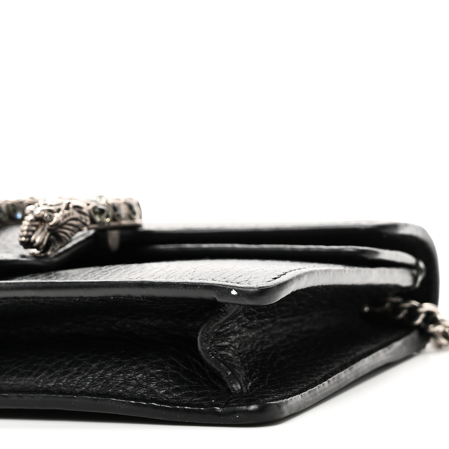Calfskin Super Mini Dionysus Shoulder Bag Black