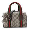 GG Supreme Web Mini GG Top Handle Bag Beige Ebony New Acero