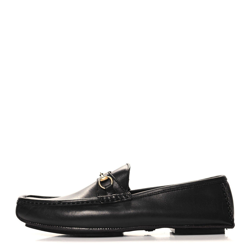 Calfskin Mens Horsebit Loafers 10 Brown