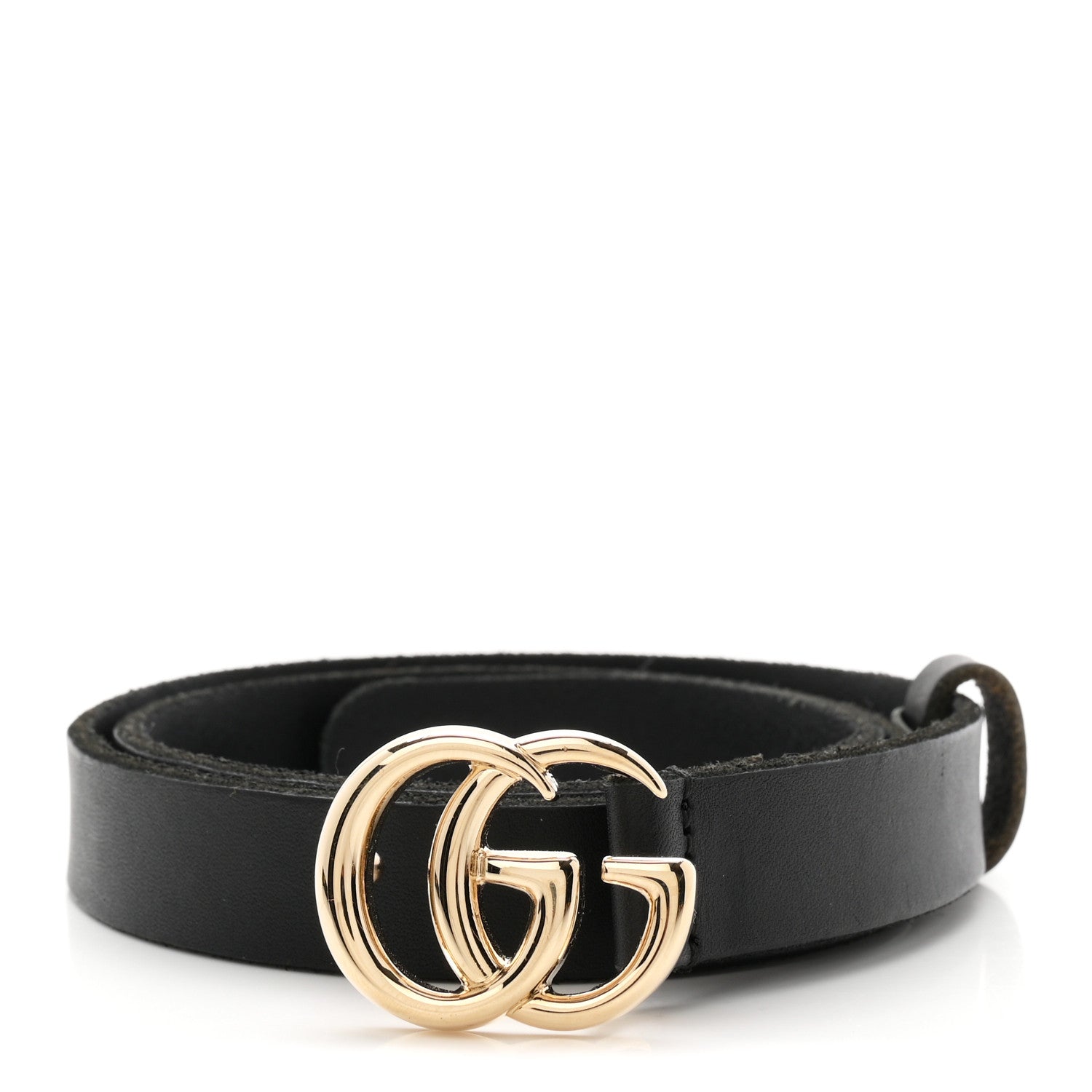 Cuoio Toscano Double G 20mm Belt 70 28 Black