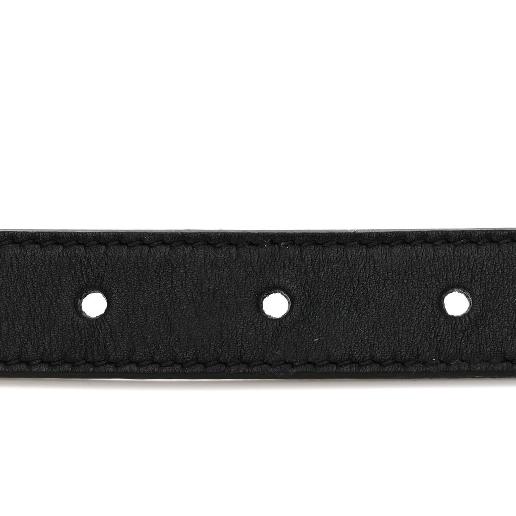 Calfskin Double G 20mm Belt 70 28 Black