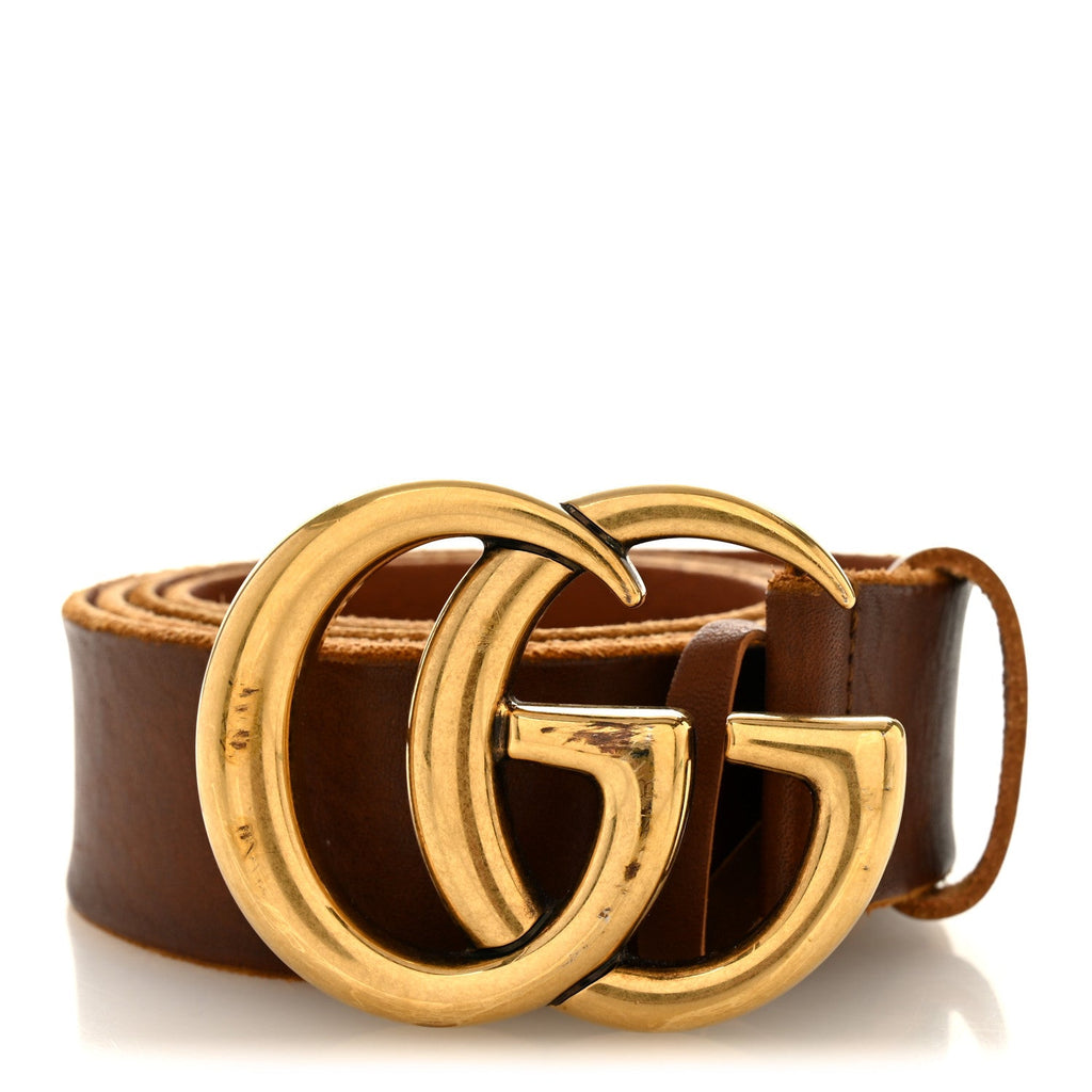 Faded Calfskin Double G 40mm Belt 100 40 Cuir