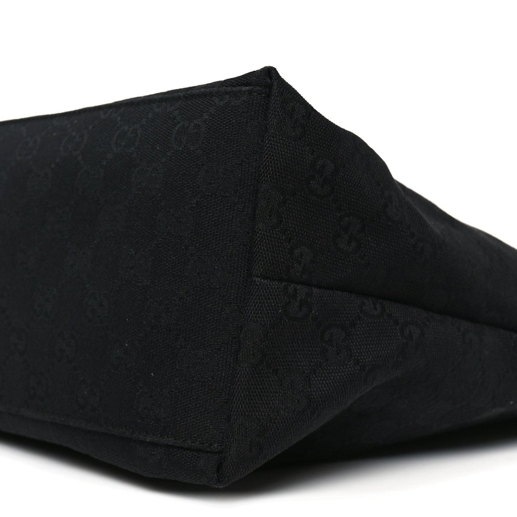 Monogram Web Large Diaper Tote Black