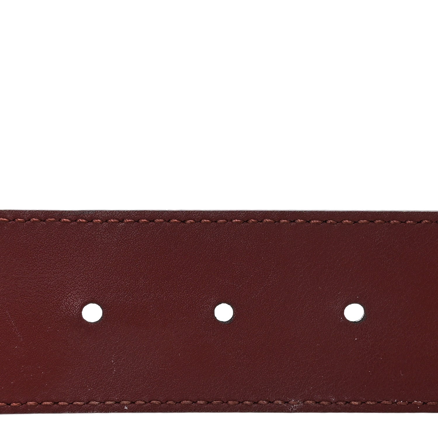Calfskin Crystal Double G 40mm Belt 95 38 Vintage Bordeaux