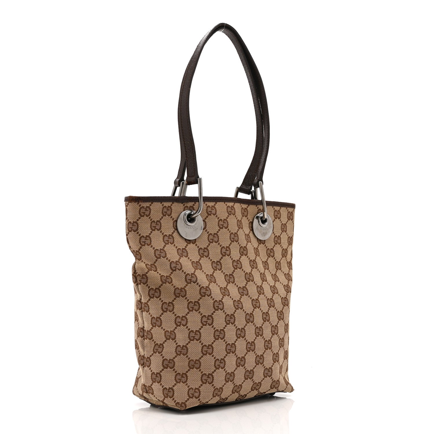 Monogram Small Eclipse Tote Brown