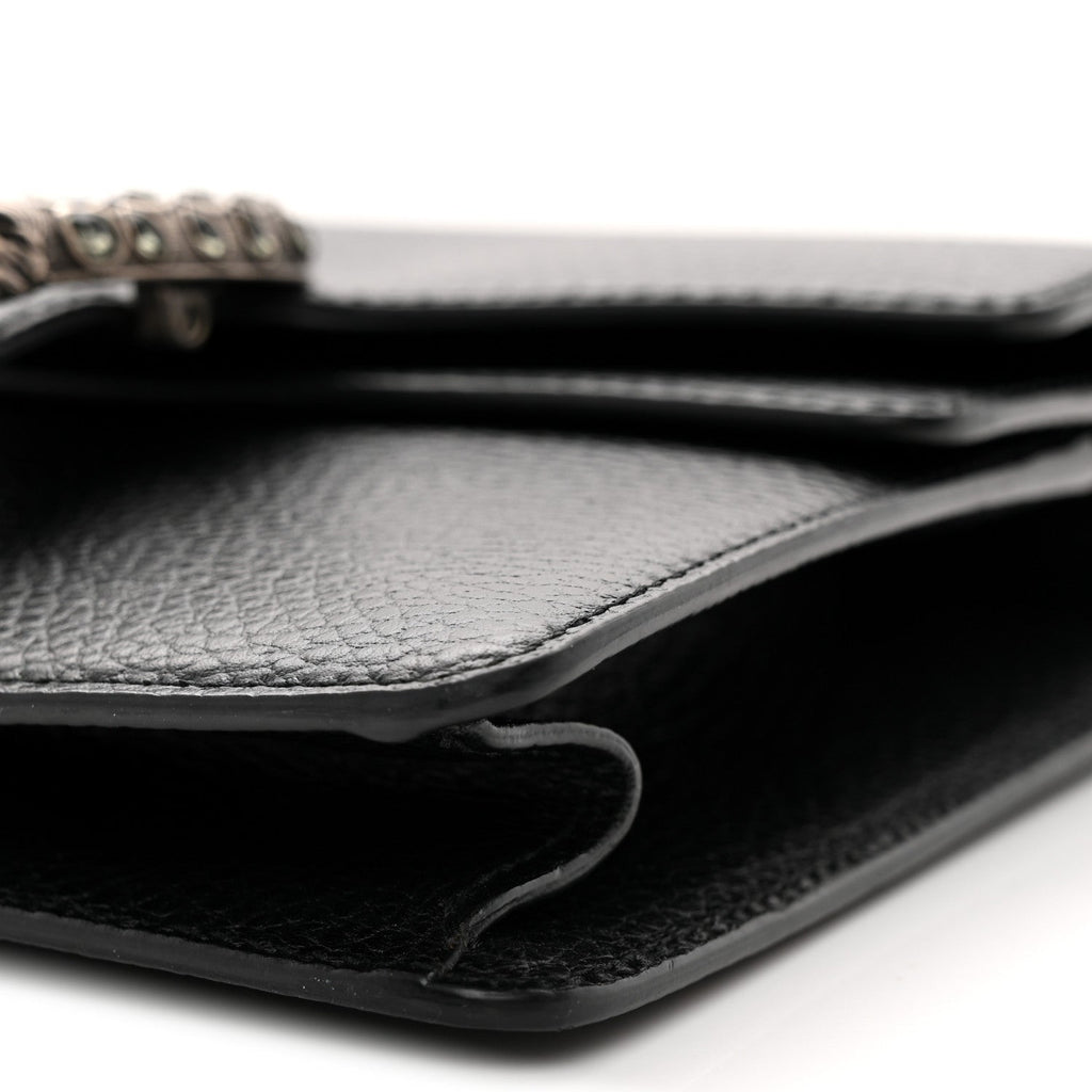 Calfskin Mini Dionysus Shoulder Bag Black