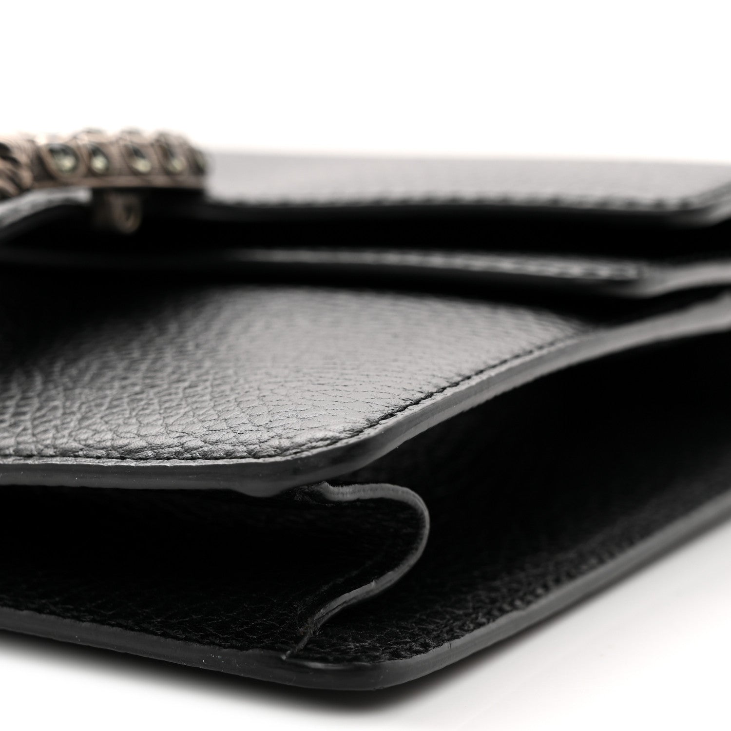 Calfskin Mini Dionysus Shoulder Bag Black