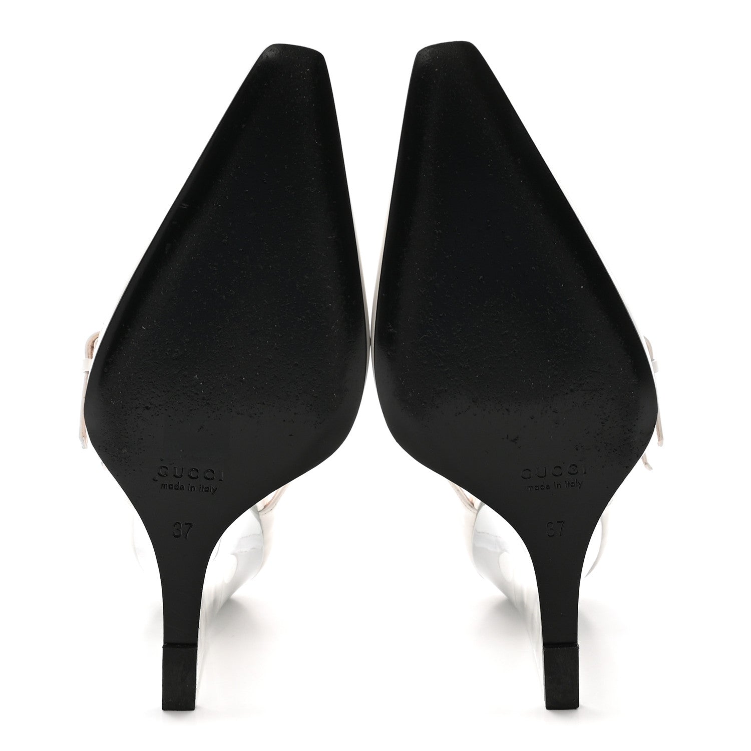 Regent Calfskin Wedge Mules 37 White