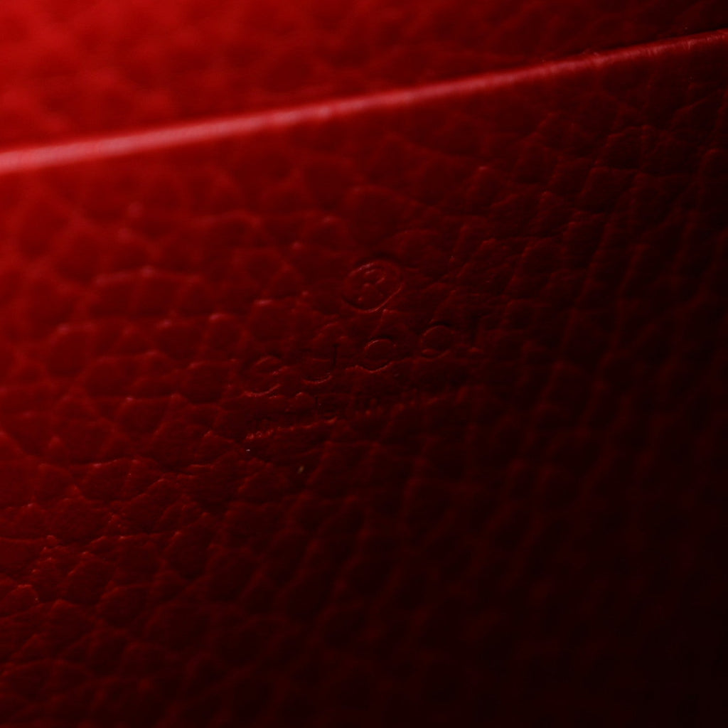 Calfskin Mini Dionysus Chain Wallet Hibiscus Red