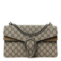GG Supreme Monogram Small Dionysus Shoulder Bag Taupe