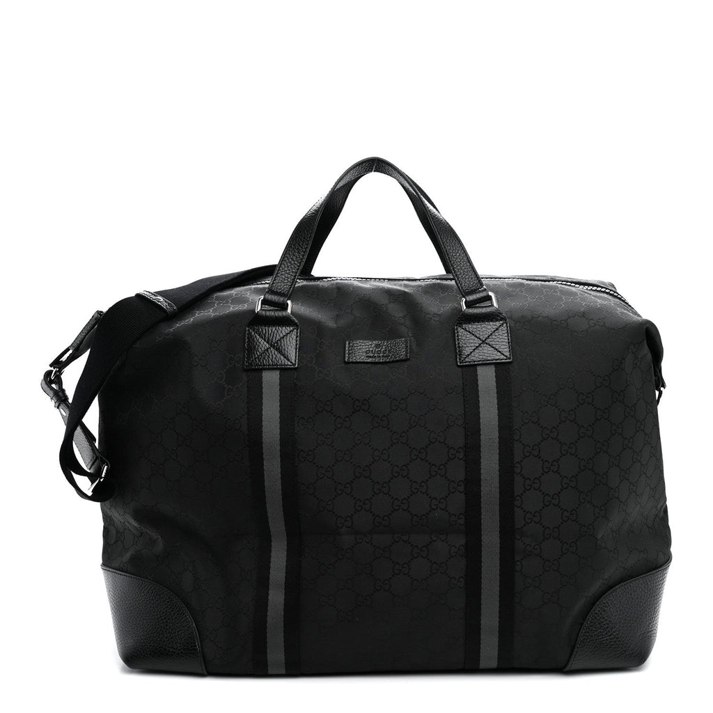 Nylon Monogram XL Duffle Bag Black