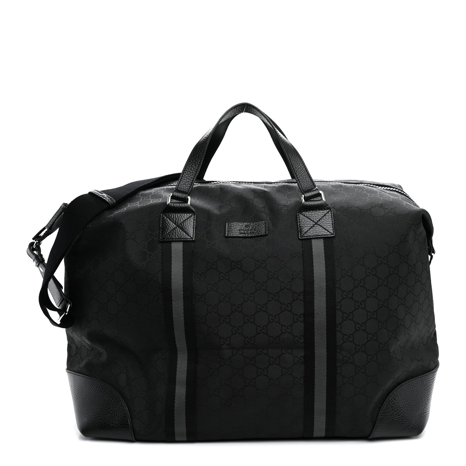 Nylon Monogram XL Duffle Bag Black
