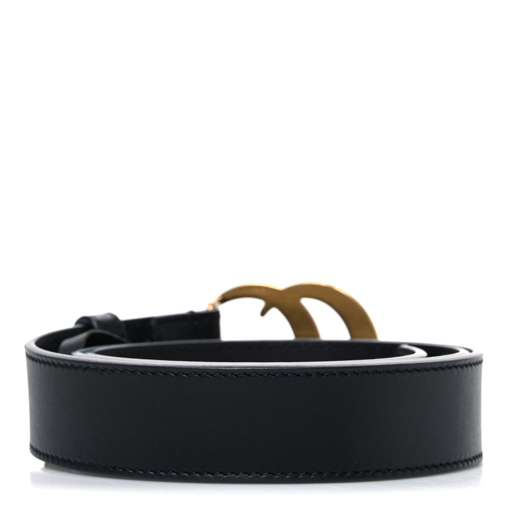 Calfskin Double G 30mm Belt 85 34 Black