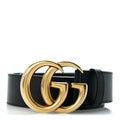 Calfskin Double G 40mm Belt 90 36 Black