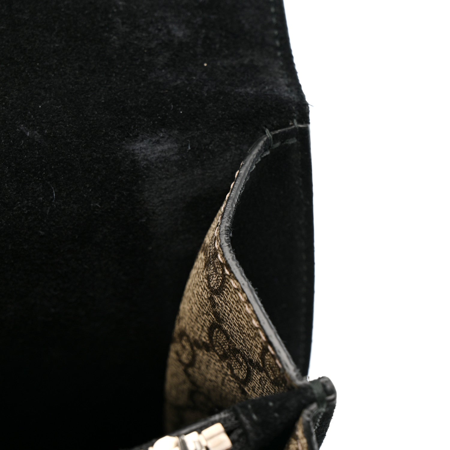 GG Supreme Monogram Medium Dionysus Shoulder Bag Black
