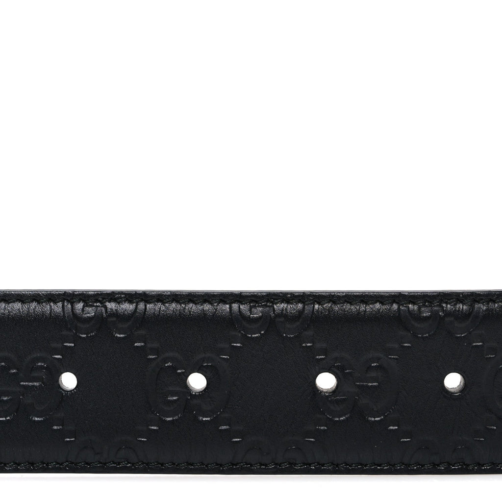 Calfskin Interlocking G 37mm Belt 85 34 Black