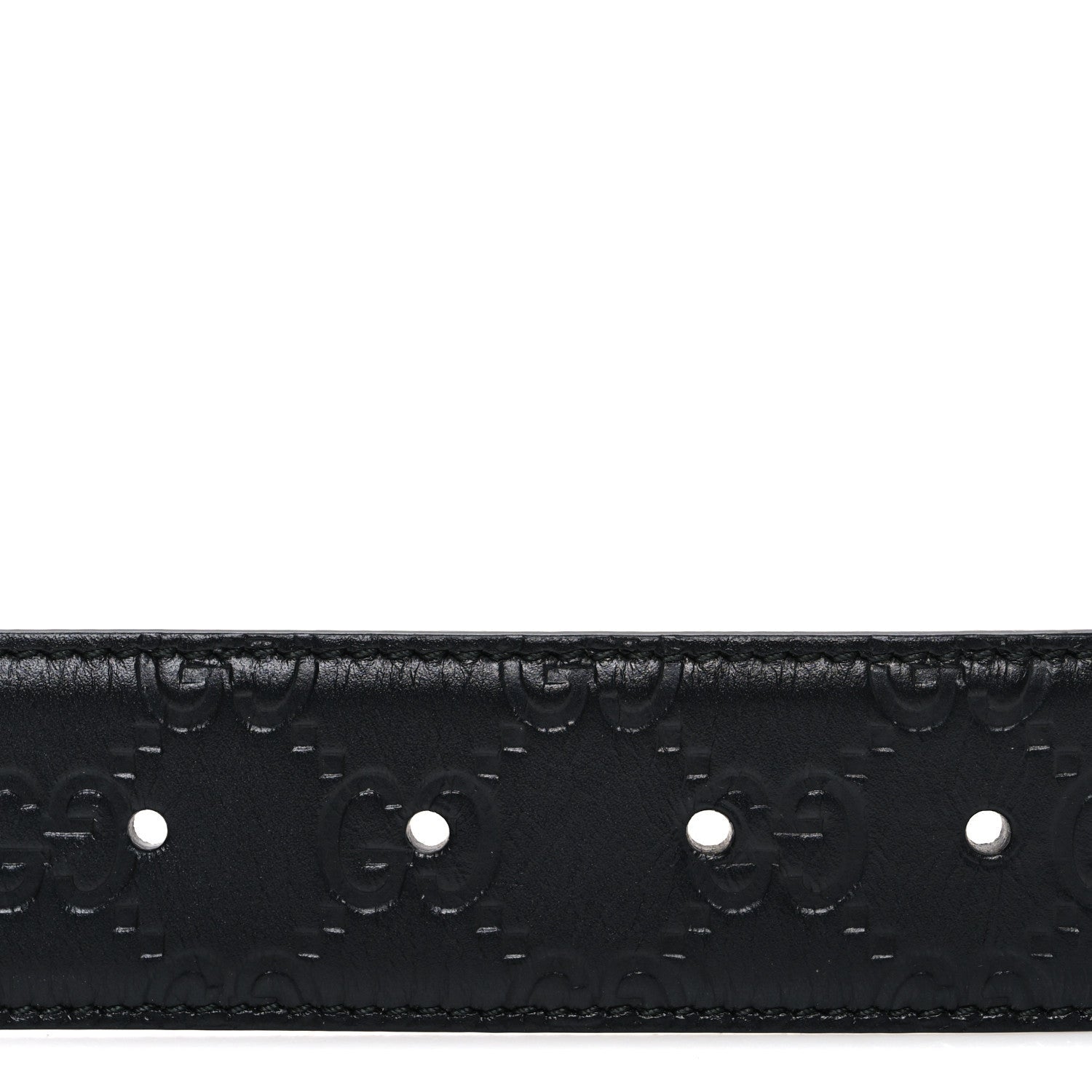 Calfskin Interlocking G 37mm Belt 85 34 Black