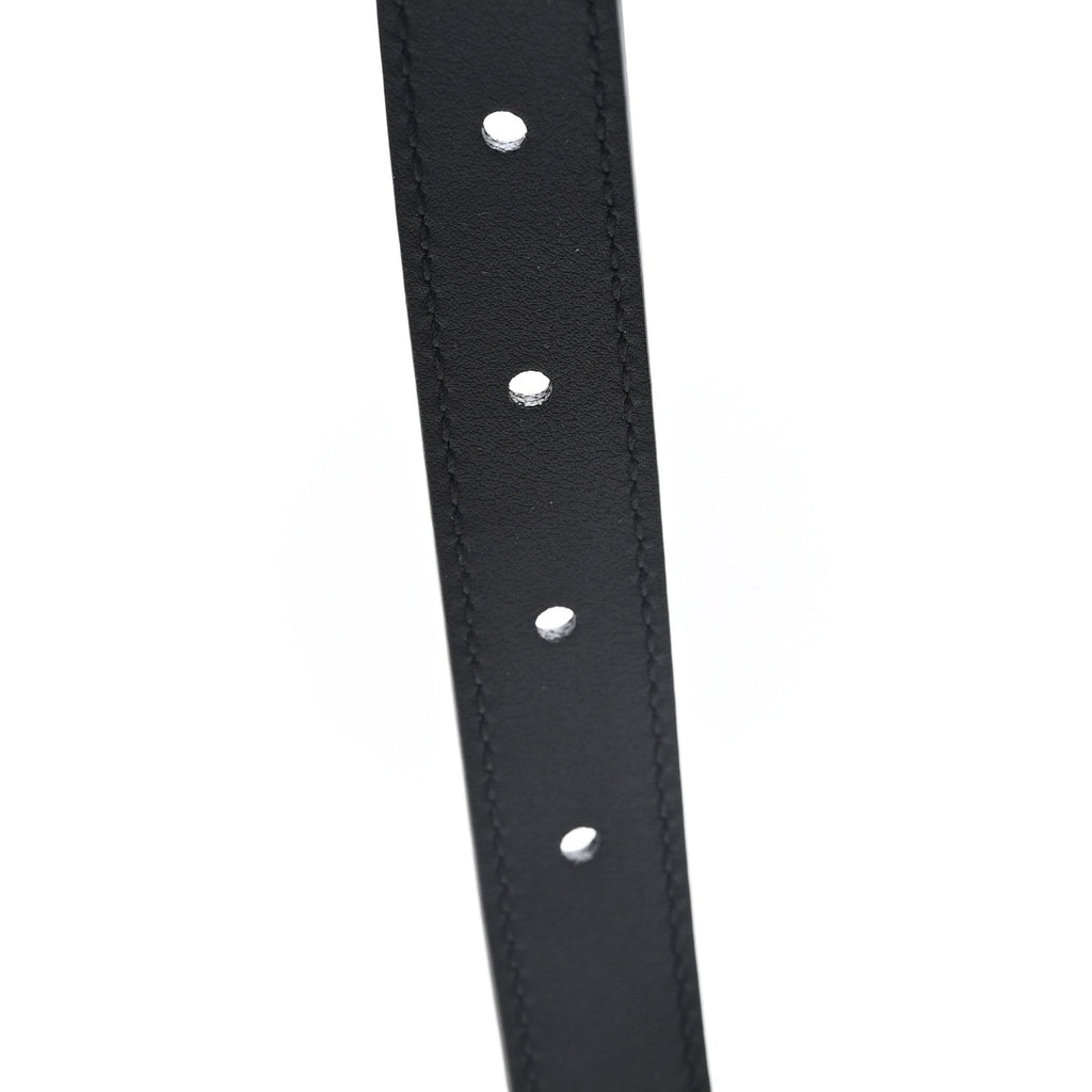 Calfskin Double G 20mm Belt 75 30 Black 75/30 Black