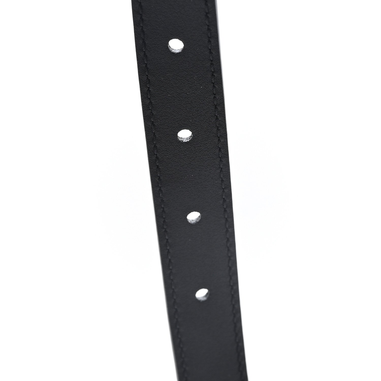 Calfskin Double G 20mm Belt 75 30 Black 75/30 Black