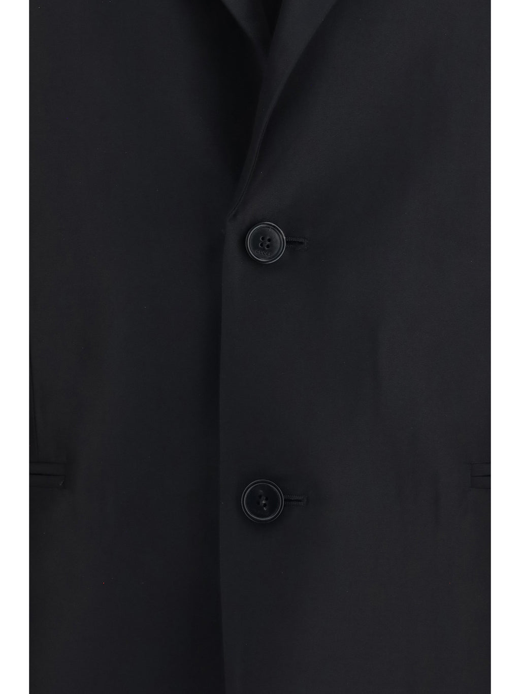 Gucci Silk Faille Blazer — Black