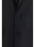 Gucci Silk Faille Blazer — Black