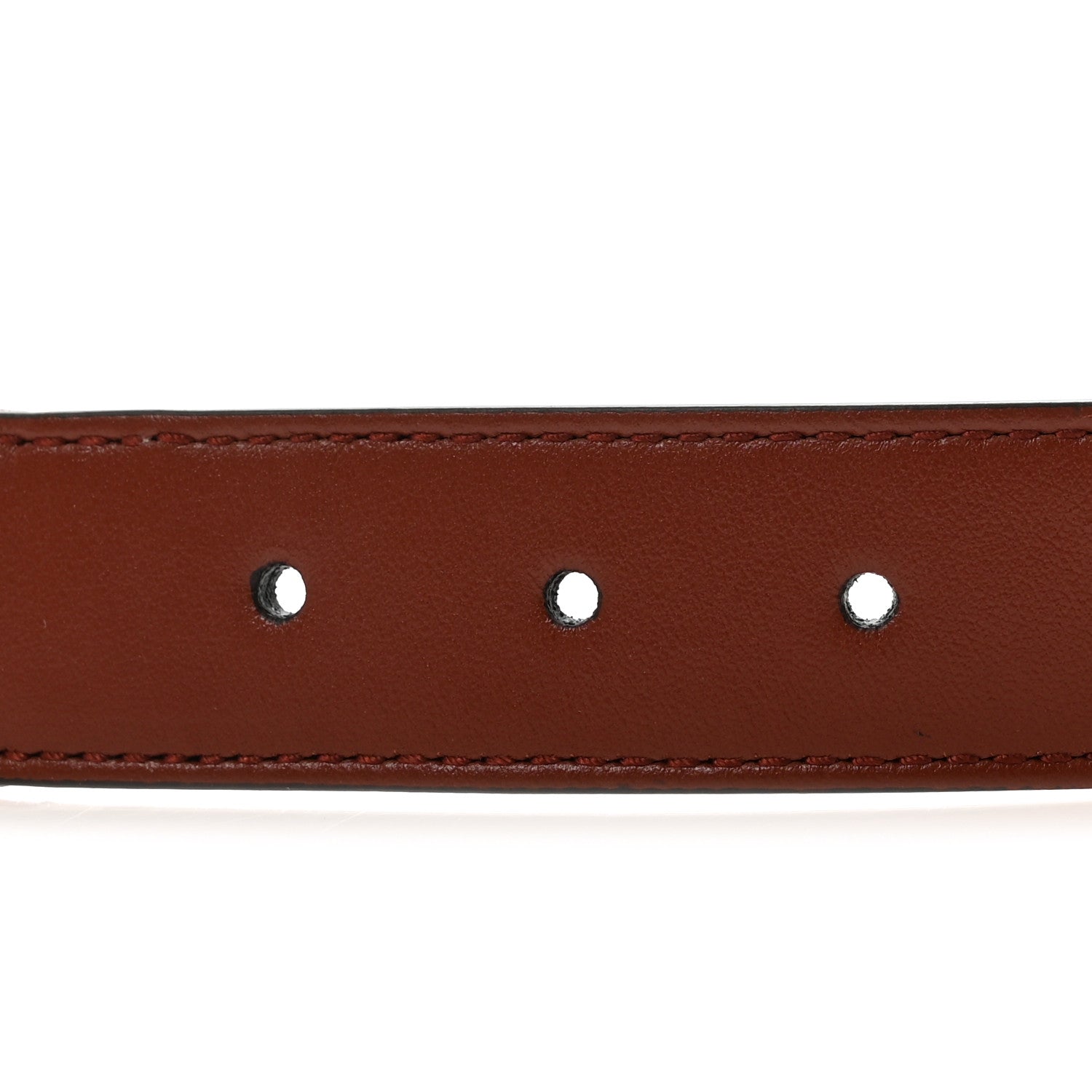 Calfskin Nylon Double G Web Kids Belt L Red