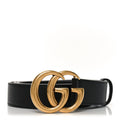 Calfskin Double G 30mm Belt 90 36 Black