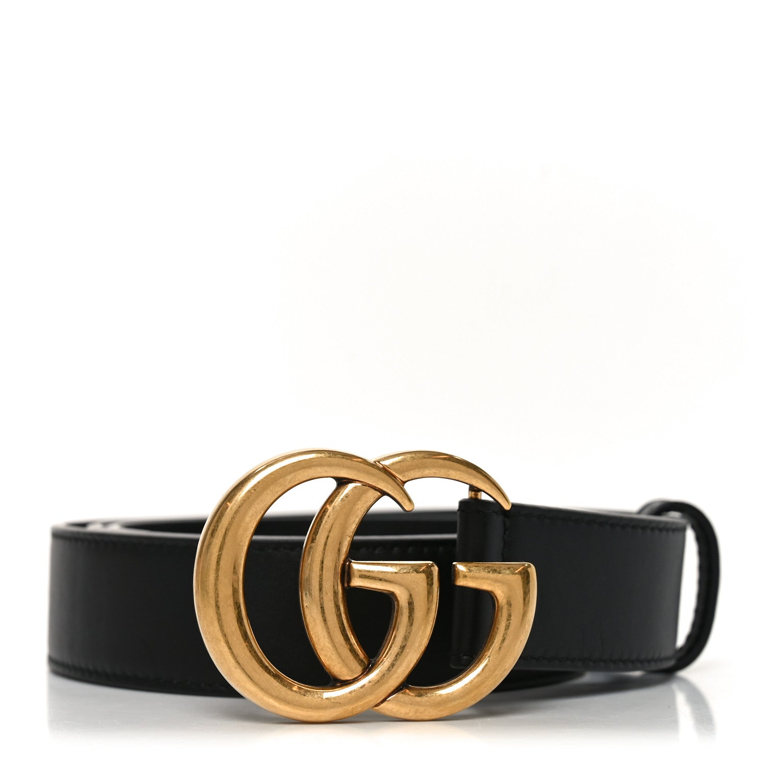Calfskin Double G 30mm Belt 90 36 Black