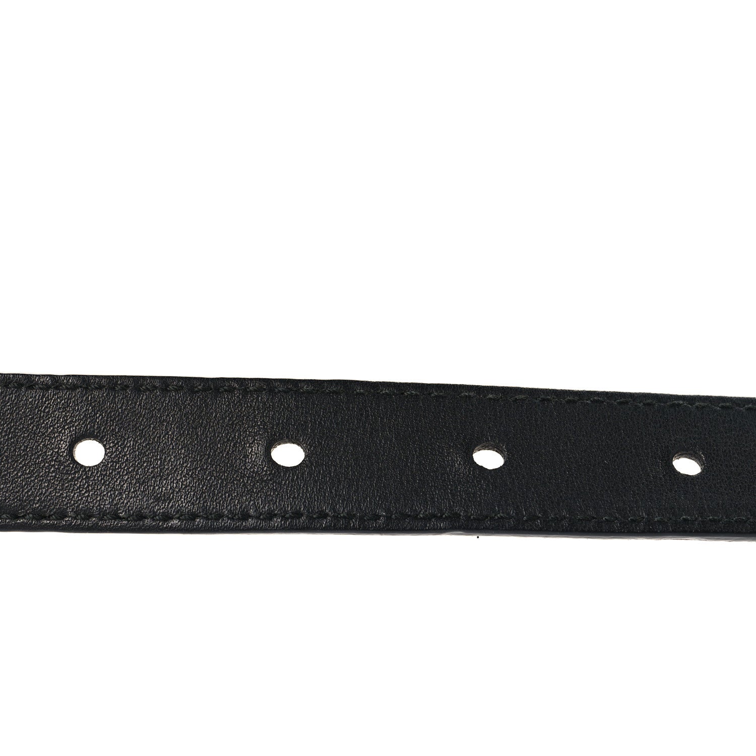 Calfskin Double G 20mm Belt 80 32 Black