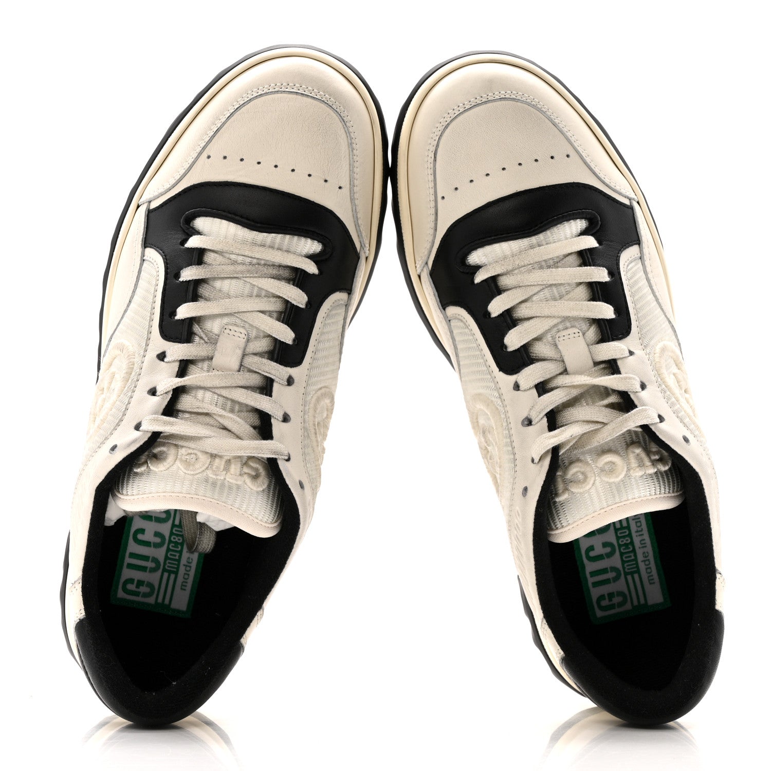 Dali Soft Calfskin Womens Mac80 Sneakers 39 Off White Black