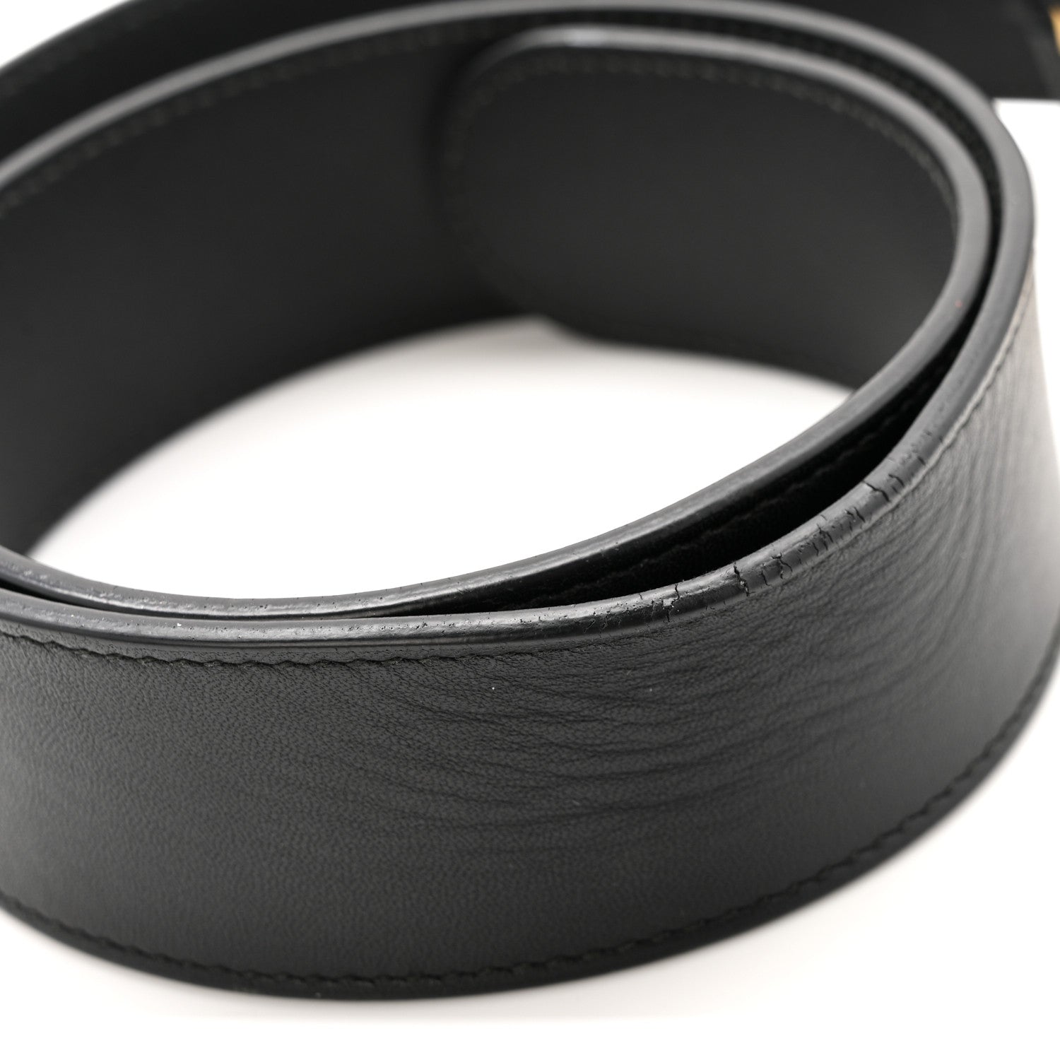 Calfskin Double G 40mm Belt 70 28 Black